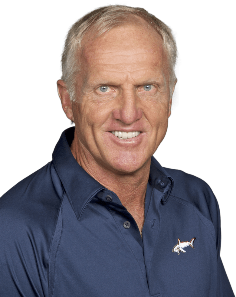 Greg Norman - Travis Crabtree (840x1050), Png Download