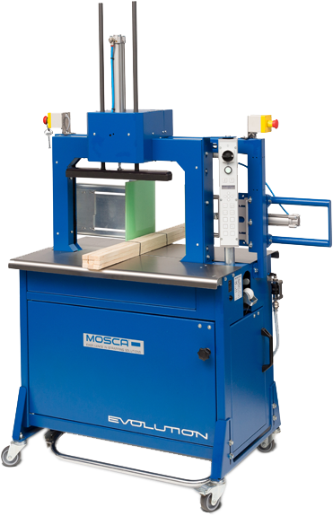 Special Strapping Machines From Mosca For Bundling - Machine (476x588), Png Download