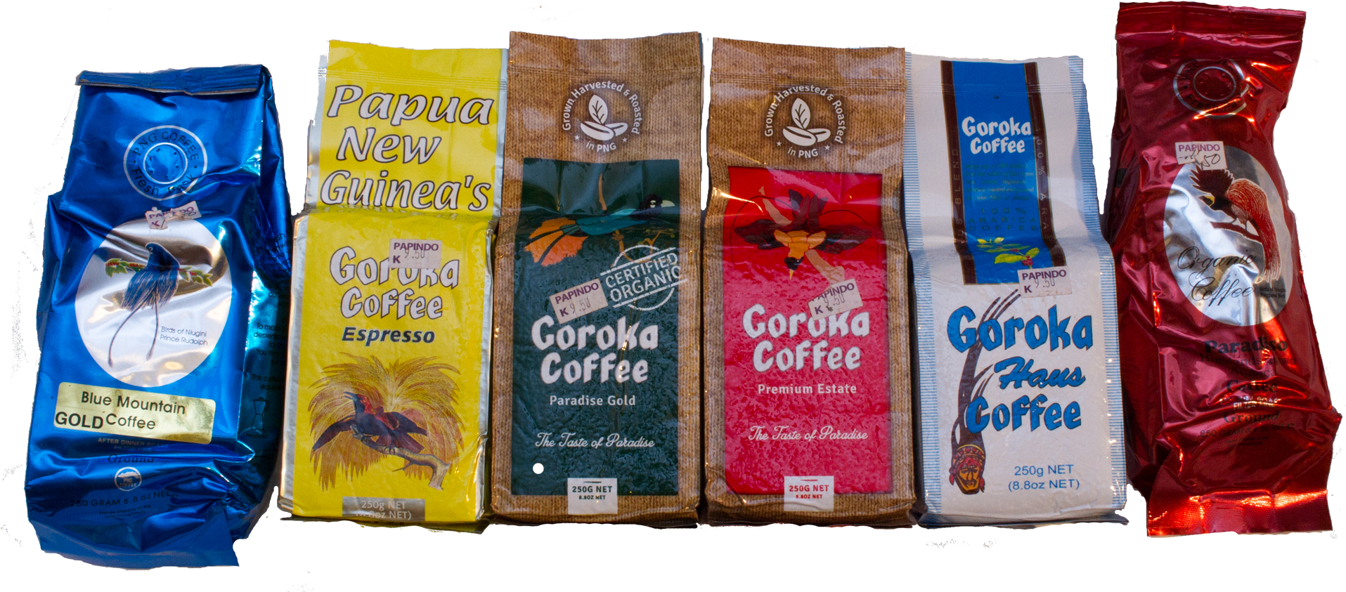 Png Coffee Varieties - Blue Mountain Papua New Guinea Coffee (2000x878), Png Download