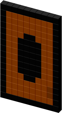 View Favicon On T-shirt - Brickwork (340x431), Png Download