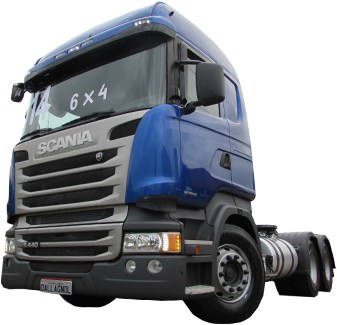 R440 Highline - Caminhao Scania Png (400x430), Png Download