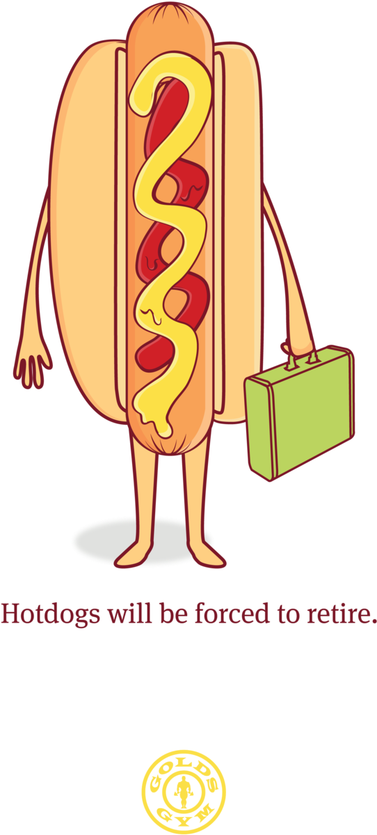 Hotdog-02 (1000x1545), Png Download