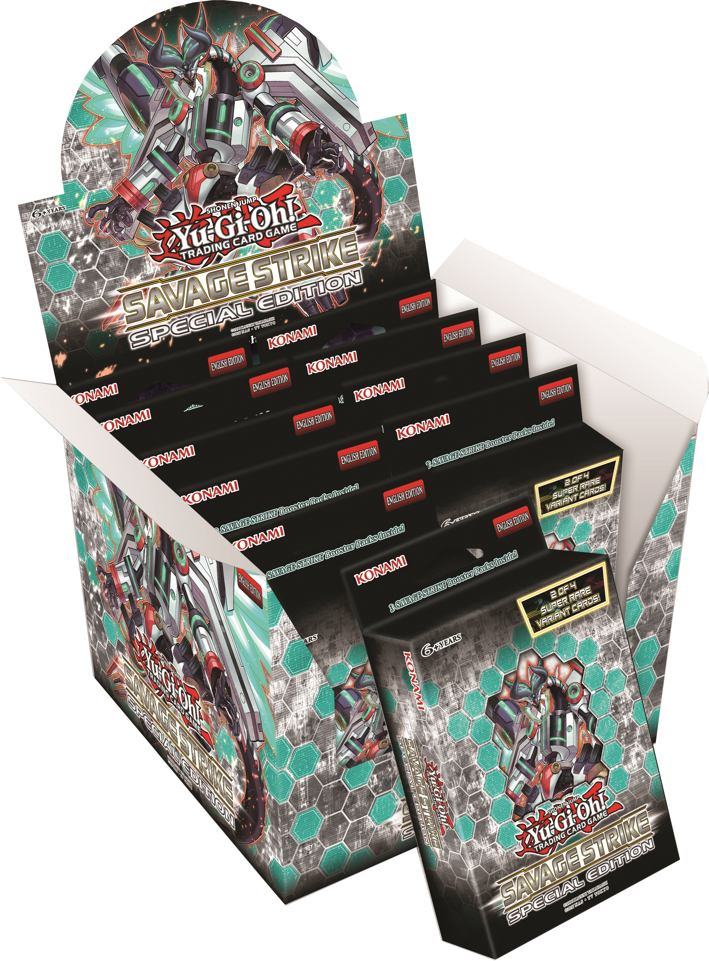 Yu Gi Oh Savage Strike Special Edition Display Box - Konami Yu-gi-oh! Circuit Break Special Edition (2388x3234), Png Download
