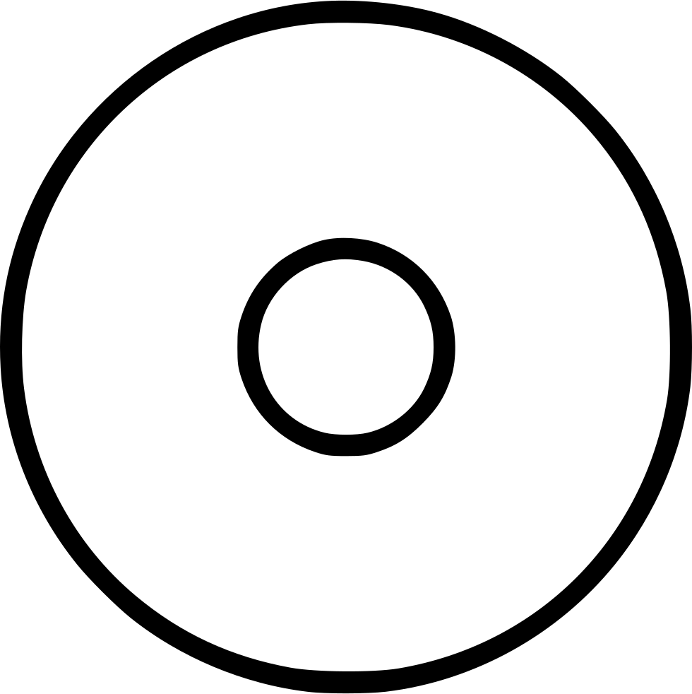 Disc Cd Dvd - Down Arrow With Circle (980x982), Png Download