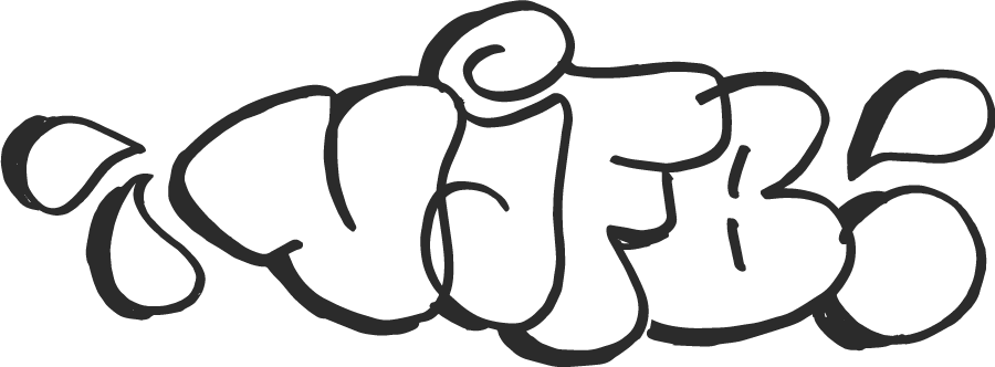 Vjfb-throwup (900x332), Png Download