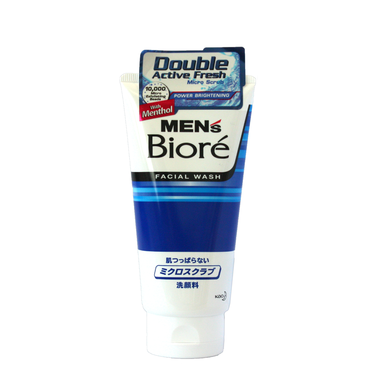 Biore Men Active Cool Scrub Face Cleanser - Biore (500x500), Png Download