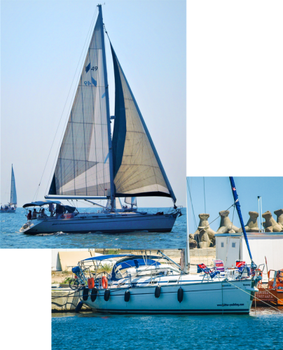 Sunny Yacht - Yacht (404x500), Png Download