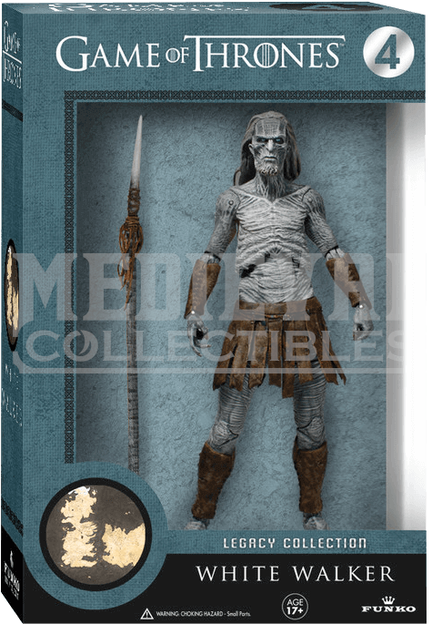 Game Of Thrones White Walker Legacy Figure (703x703), Png Download