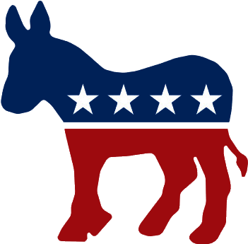 Join Me Below The Fold For More - Democratic Donkey Png (400x356), Png Download