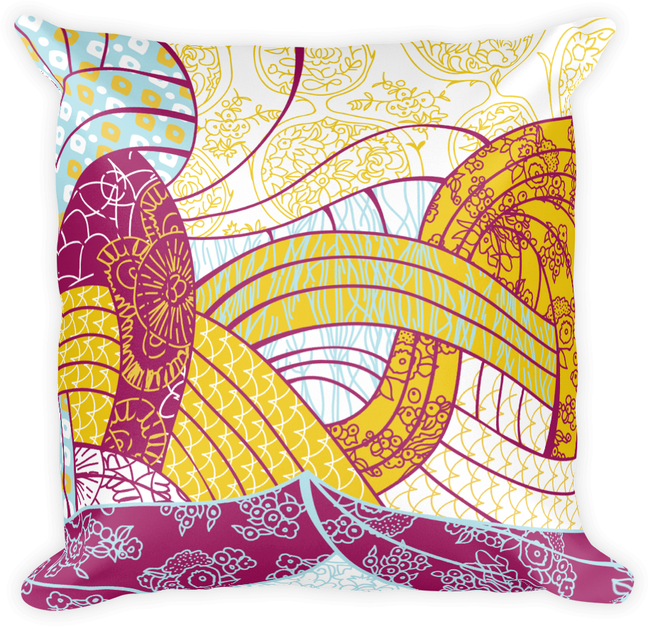 "her Eyes" Print Decorative Throw Pillow (1000x1000), Png Download