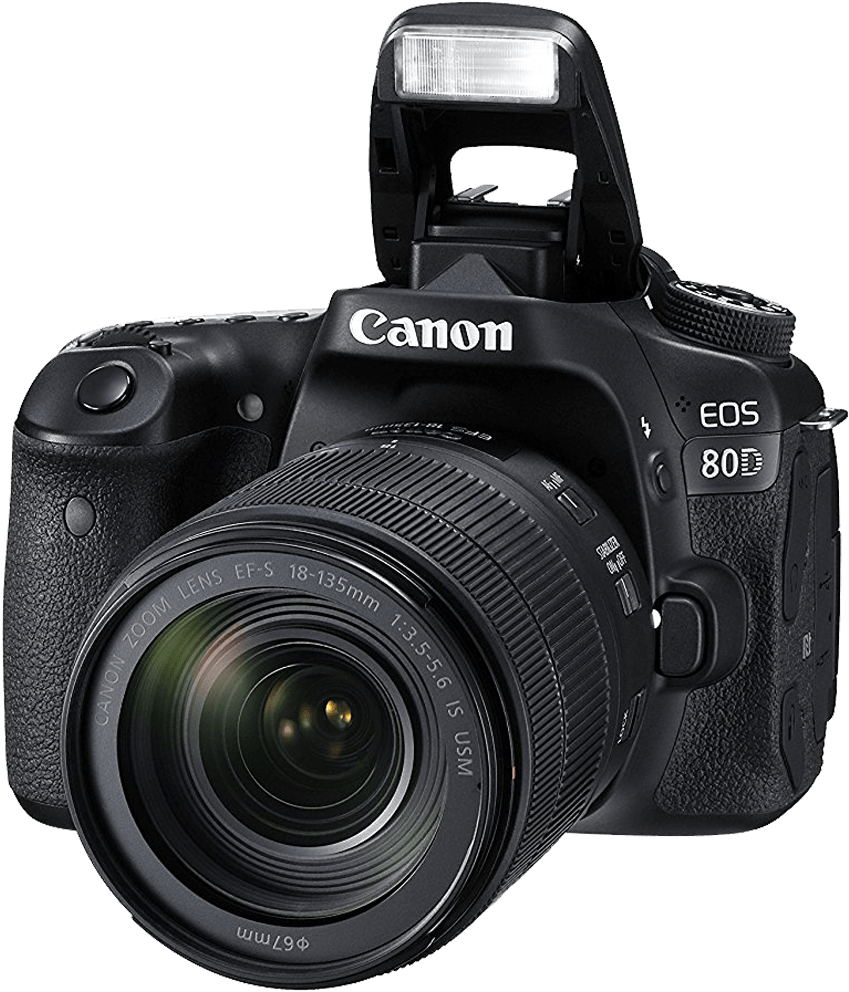 Cameras & Photography - Canon Eos 80d (1024x1024), Png Download