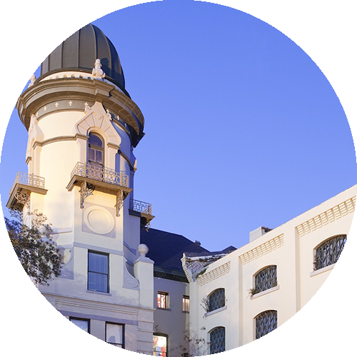 Built In 1887, Habersham Hall Served As The Chatham - Habersham School (500x500), Png Download