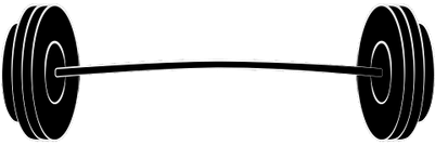 Pesos Clipart - Dumbbell Clipart Transparent Background (400x400), Png Download