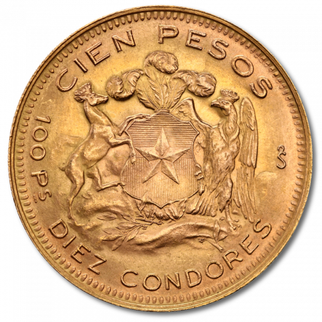 100 Peso Liberty Gold Coin - 50 Pesos Gold 1947 (650x650), Png Download