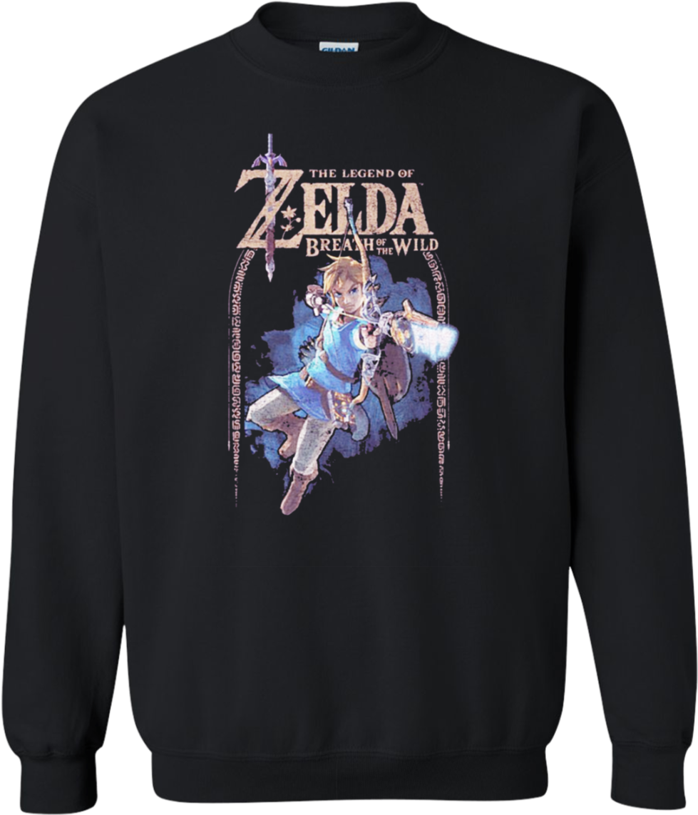 Nintendo Legend Of Zelda Breath Of The Wild Arch G180 - Legend Of Zelda Poster - Breath (1155x1155), Png Download