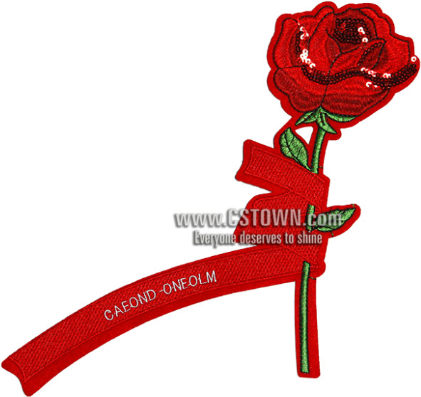 Customized Rose Flower Patch For Jeans - Flower Patch (780x780), Png Download