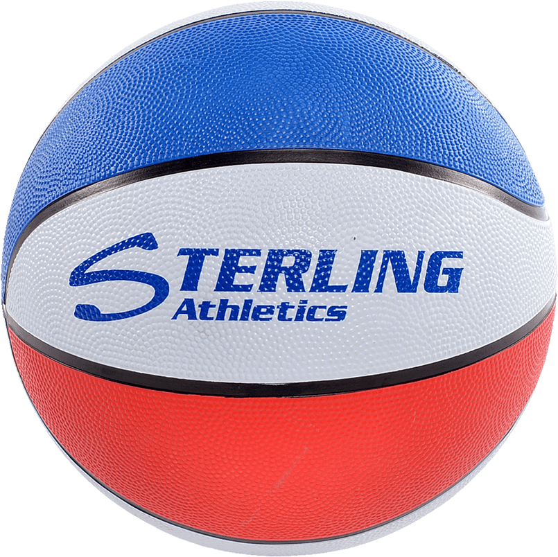 8 Panel Rubber Camp Ball - Sterling Green/white Junior Size 5 Rubber Basketball (900x863), Png Download