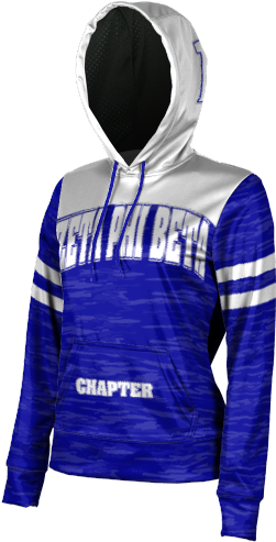 Zeta Phi Beta Sublimated Hoodie Zeta Phi Beta, Hermandad, - Prosphere Women's California State University Long (300x562), Png Download