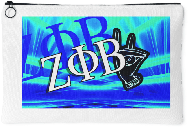 Zeta Phi Beta Accessory Pouch - Coin Purse (800x800), Png Download