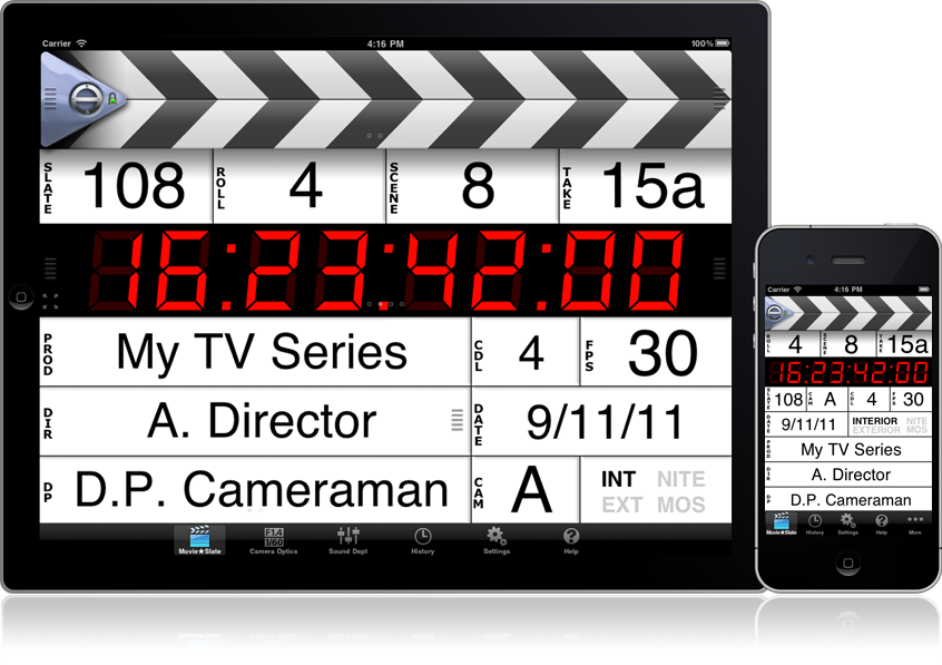 Today, We're Going To Do An App Review, Of Movie Slate - Movie Slate App (846x597), Png Download