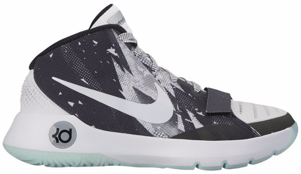 Nike Kd Trey 5 Iii Prm Men's White Basketball Shoes - Nike Men's Kd Trey 5 Premium Basketball Shoes, Black (593x517), Png Download