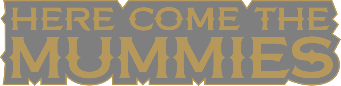 Here Come The Mummies - Here Come The Mummies Logo (1180x298), Png Download