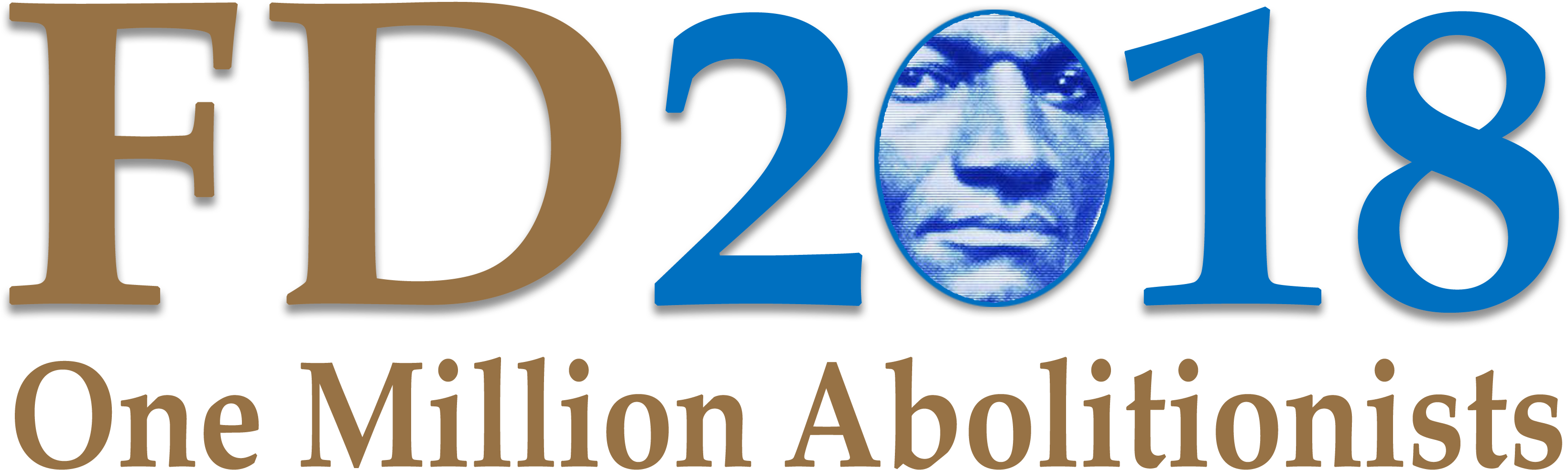 Donate To The Project - Frederick Douglass 200th Birthday (3348x1043), Png Download