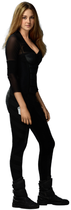 Divergent Image - Shailene Woodley And Theo James Png (500x992), Png Download
