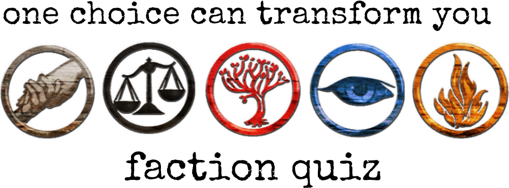 Find Your Faction - Divergent Factions (1024x447), Png Download