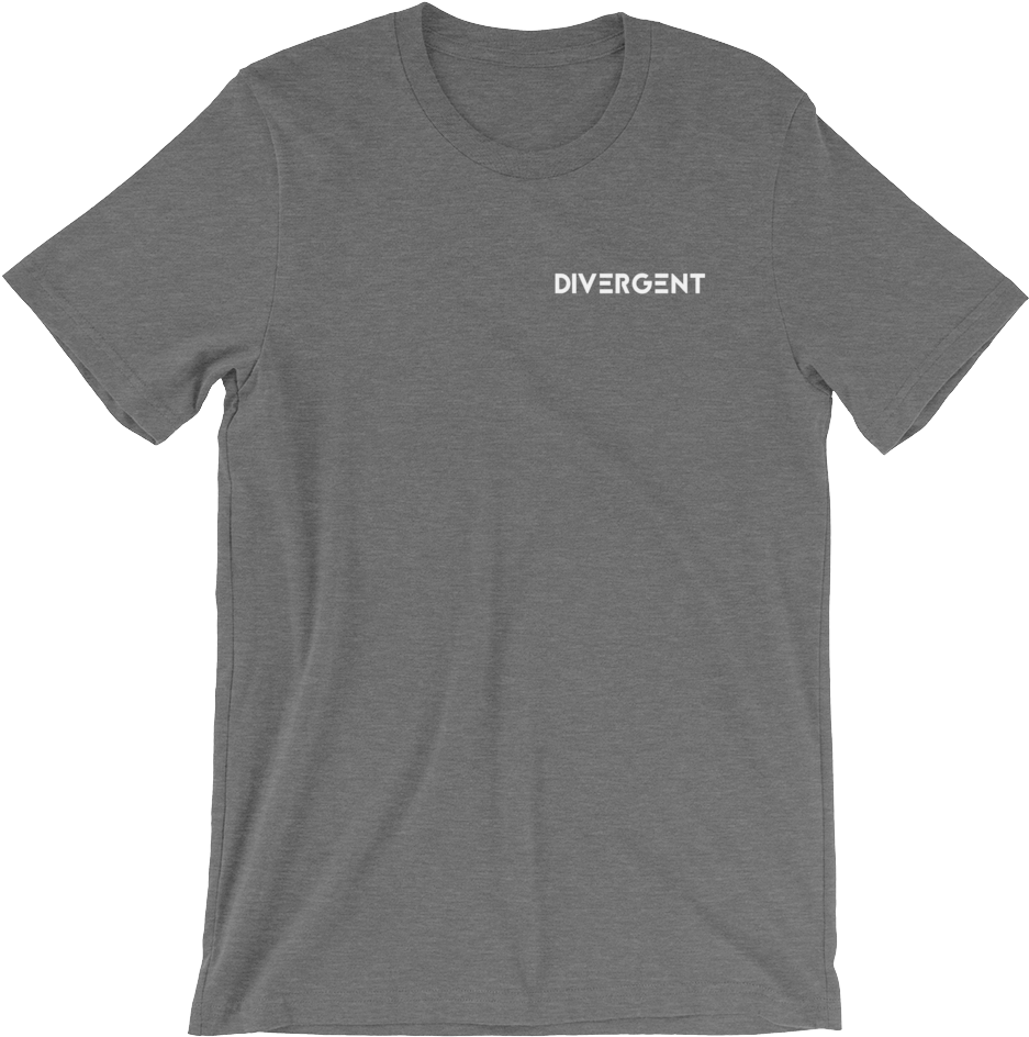 Divergent White Printfile Front File Embroidery Front (1000x1000), Png Download