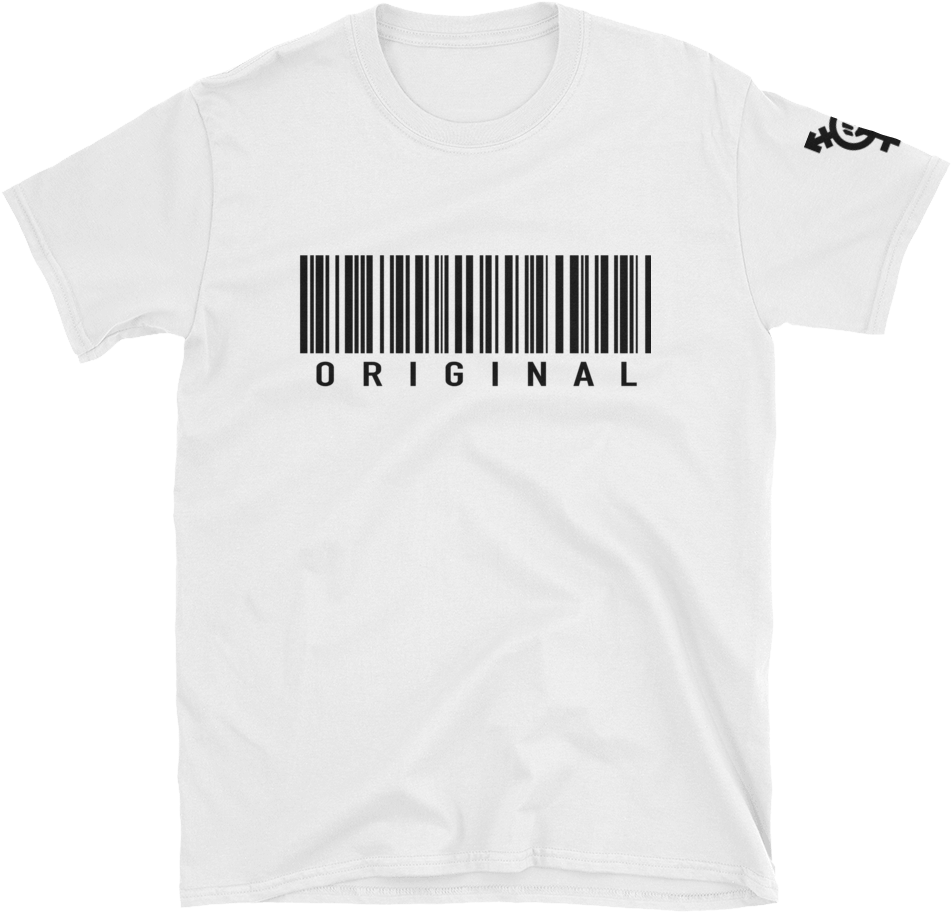 Download Original Barcode Tee - Shirt Boso PNG Image with No Background ...