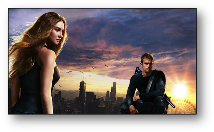 Today I Am Reviewing Only A Small Portion Of A Movie - Divergent (715x446), Png Download