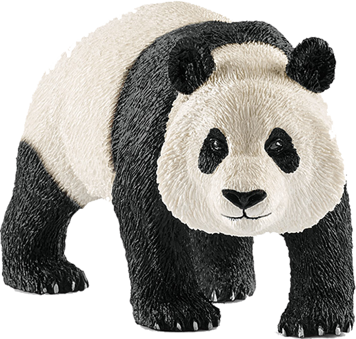 Schleich 14772 Giant Panda Mal, , Large - Schleich 14772 (516x492), Png Download