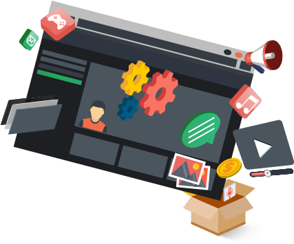 All In One Overlays - Graphic Design (480x360), Png Download