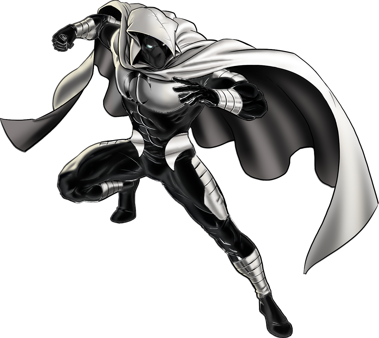 Moon Knight Marvel Now - Moon Knight Marvel (1315x1172), Png Download