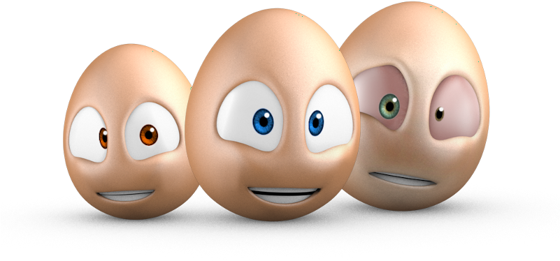 Characters From Element Animation's “the Crack ” - Element Animation Egg Minecraft (800x433), Png Download