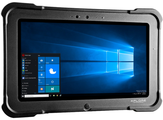 Bobcat Fully Rugged Tablet Pc - Perbedaan Tampilan Windows 8 Dan 10 (565x383), Png Download