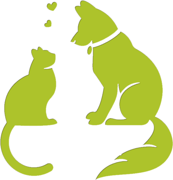 Help To Support Your Pet's Overall Digestive Health - Cat And Dog Logo (800x838), Png Download