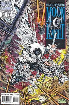 In Today's Not Entirely From Left Field Rumor File - Marc Spector Moon Knight 55 (230x352), Png Download