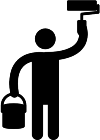 Indoor And Outdoor Painting - Paint (500x500), Png Download