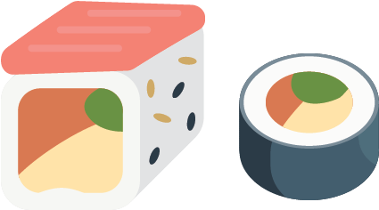 Sushi 01 - Sushi (500x500), Png Download