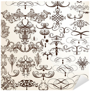 Collection Of Vector Flourishes And Decorative Swirls - Vector Graphics (400x400), Png Download