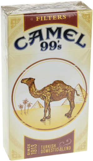 Camel 99's - Camel Cigarettes (345x600), Png Download