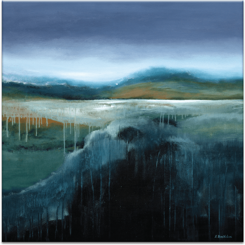 First Frost - First Frost, Gallery Wrapped Canvas, 40"x40", White, (900x900), Png Download