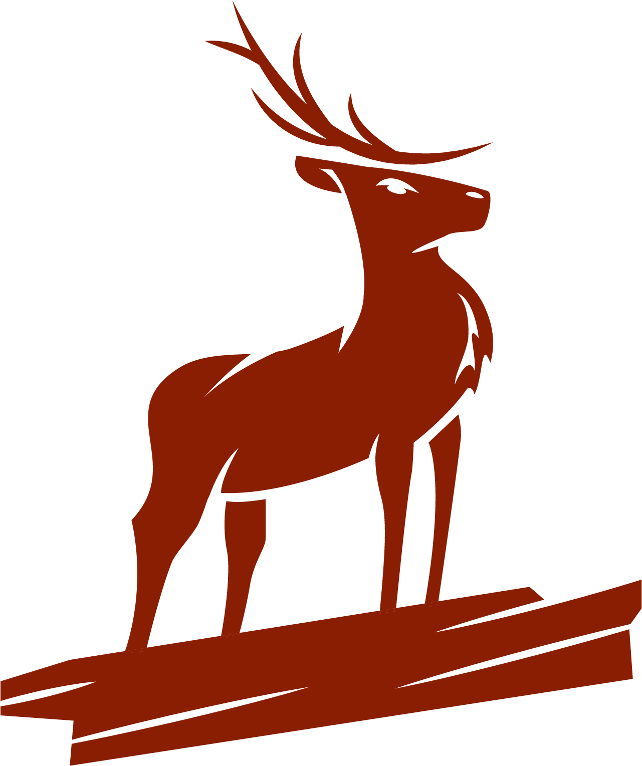 Thomas Maclaren School Athletic Logo Elk School Branding - Logo (1600x1200), Png Download