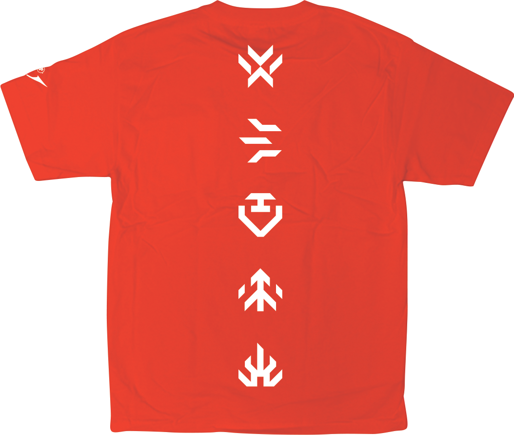 Voltron Power Force Red Tee - Thrasher Outlined Tee (1054x892), Png Download