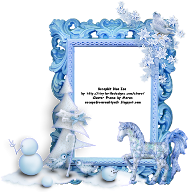 Ice Frame Png Download - Picture Frame (400x400), Png Download