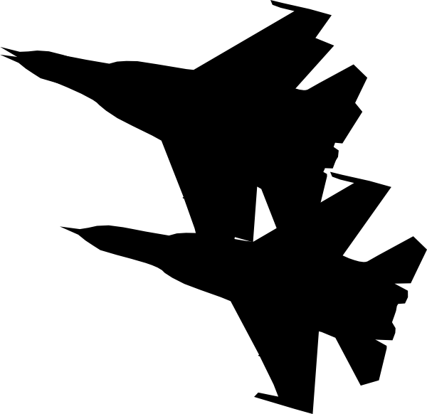 Hornet Clip Art At Vector Clip Art - F18 Super Hornet Silhouette (600x582), Png Download