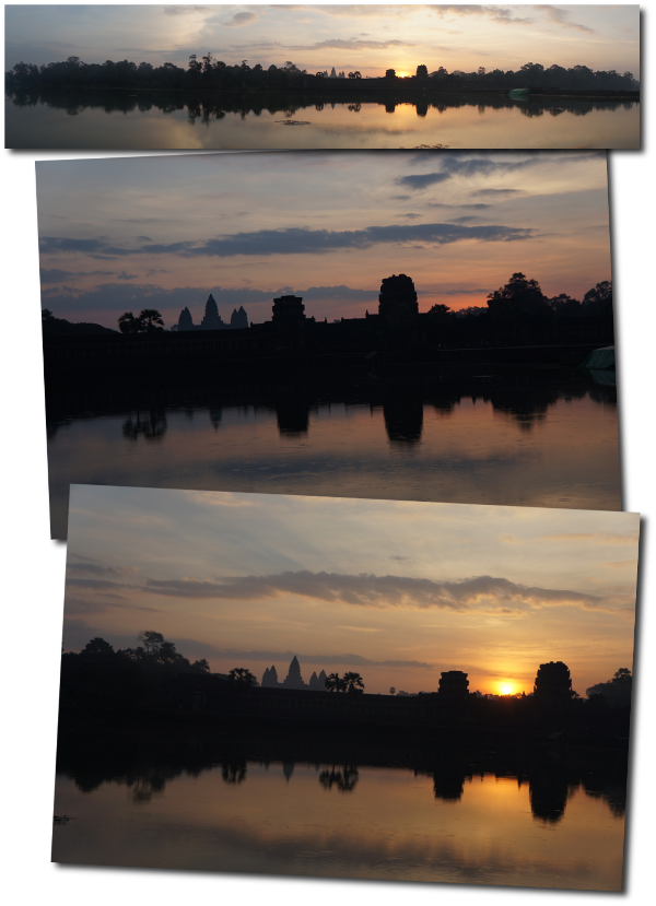 Levé De Soleil Sur Angkor Wat - Wat (600x829), Png Download