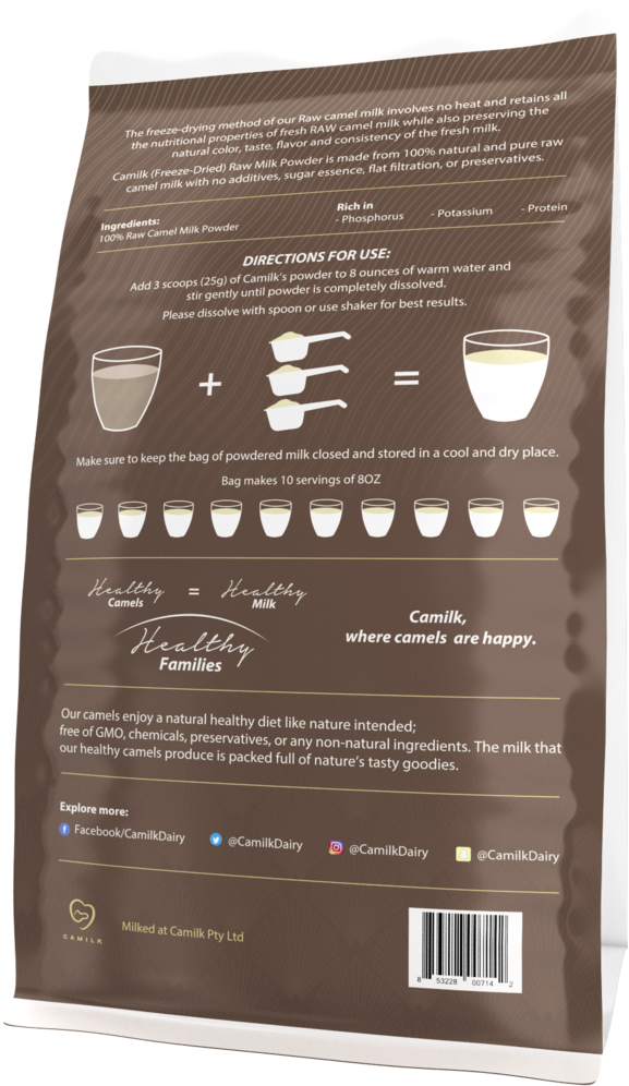 200g Raw Freeze-dried Camel Milk Powder - Freeze-drying (1024x1024), Png Download